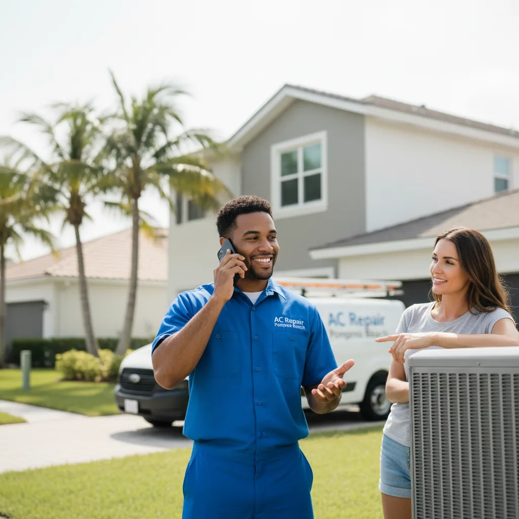 AC Repair Pompano Beach customer support in New Concord